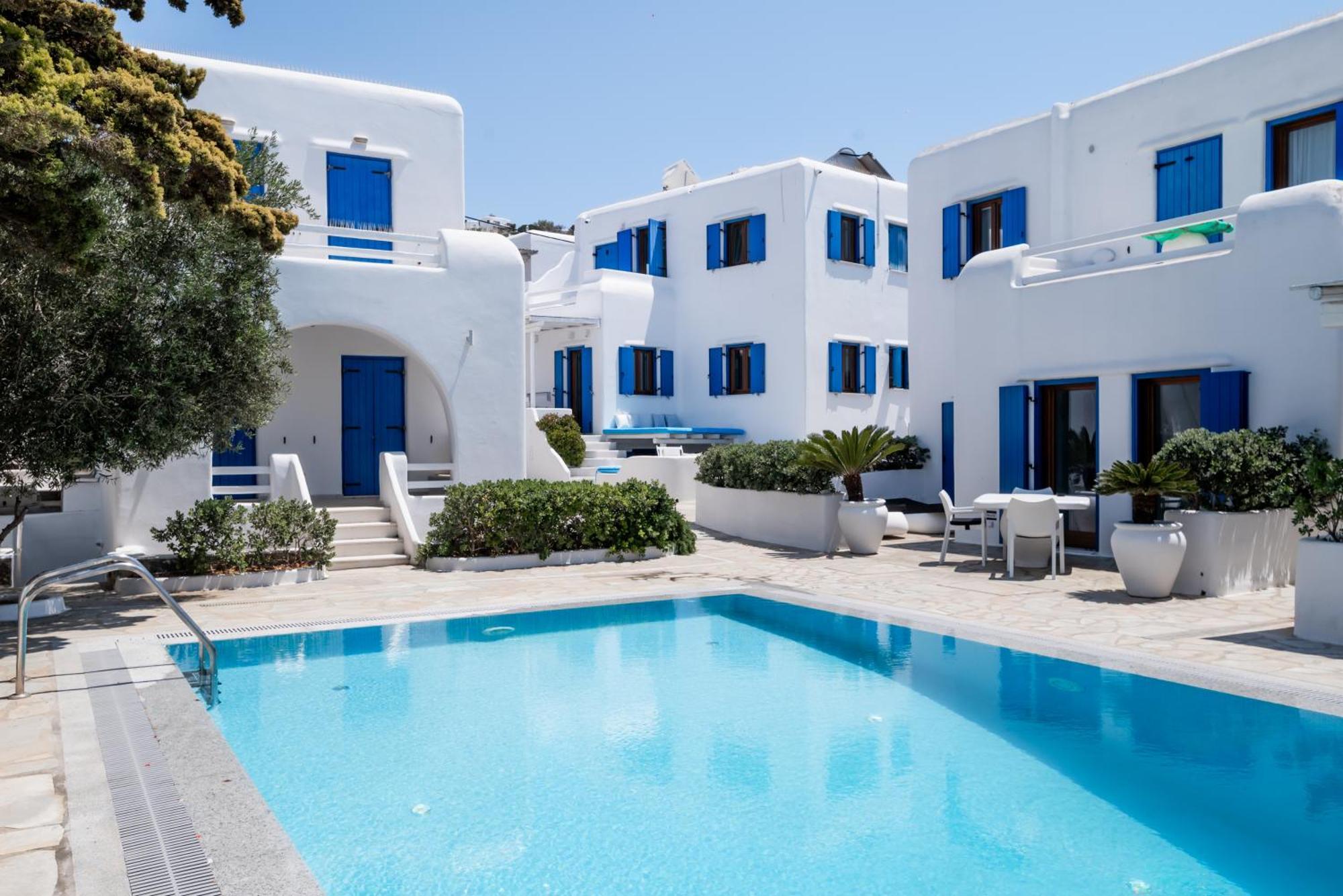 Olive Tree Mykonos Town Semi-Basement Apartment Exterior foto
