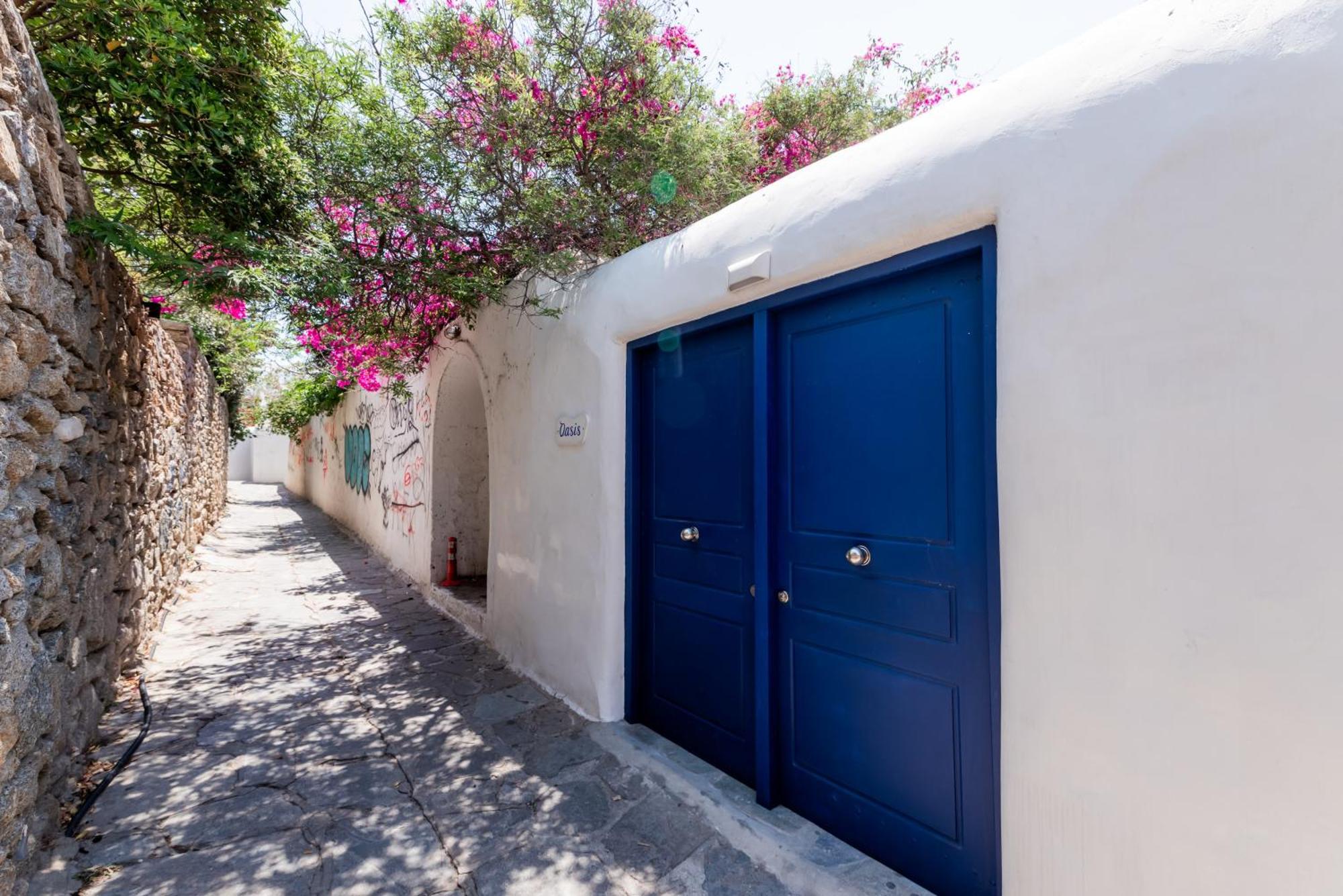 Olive Tree Mykonos Town Semi-Basement Apartment Exterior foto